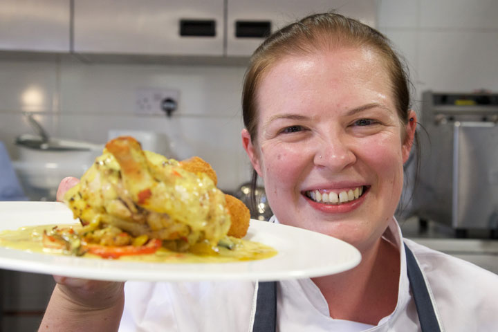 The George Inn's Charlotte Marshall took home the coveted Booker Pub Chef of the Year